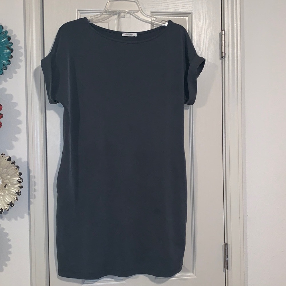 T-shirt dress with pockets, size M